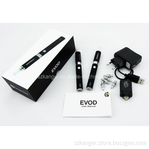 The Best Seller E Cig Evod Starter Kit with EU/ Us Plug